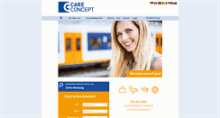 Desktop Screenshot of care-concept.de